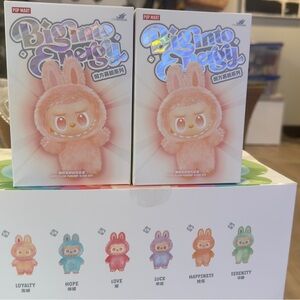 🔥Pop Mart Big Into Energy Plush Toy : Luck & Serinity  available